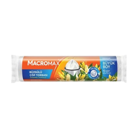 MACROMAX ÇÖP POŞ.BÜZG.BÜYÜK HANIMELİ 10'LU 65X70CM 2025638 1*25