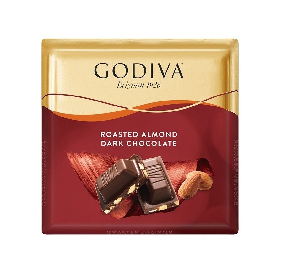 ÜLKERXXXX C. GODIVA KARE 60GR KAV.BADEMLİ 1425-08 1*6*6