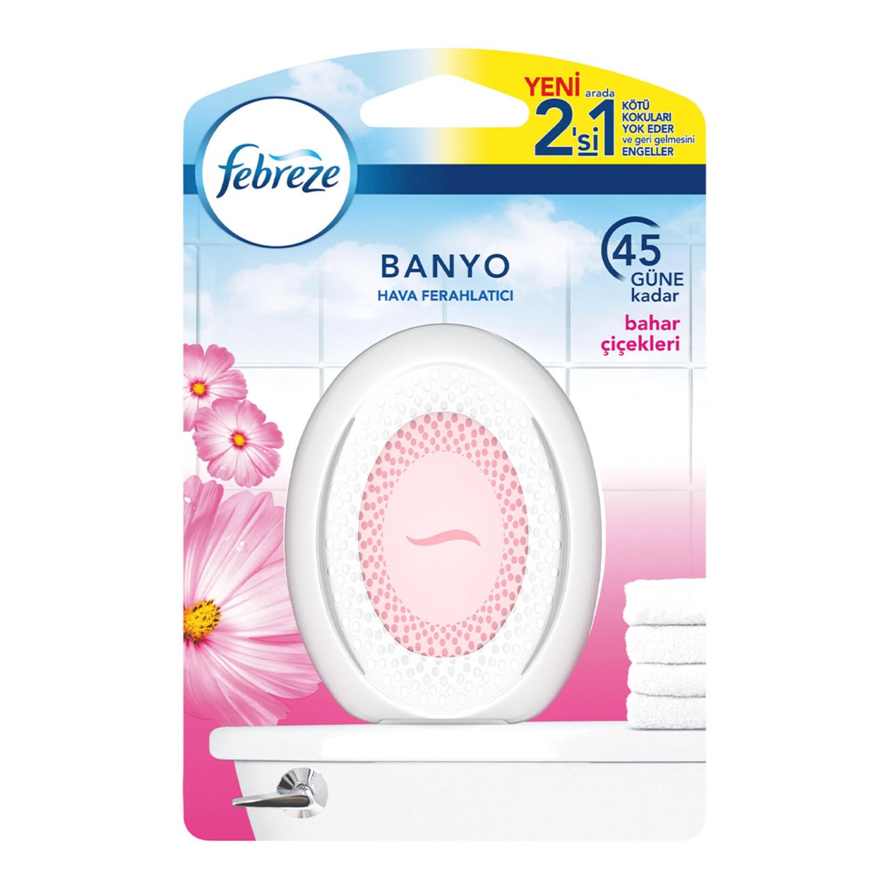 FEBREZE BANYO BAHAR ÇİÇEKLERİ 7,5ML 1*8