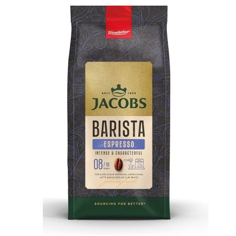 JACOBS BARİSTA 1000G ESPRESSO KAVRULMUŞ KAHVE ÇEKİRDEĞİ 1*4
