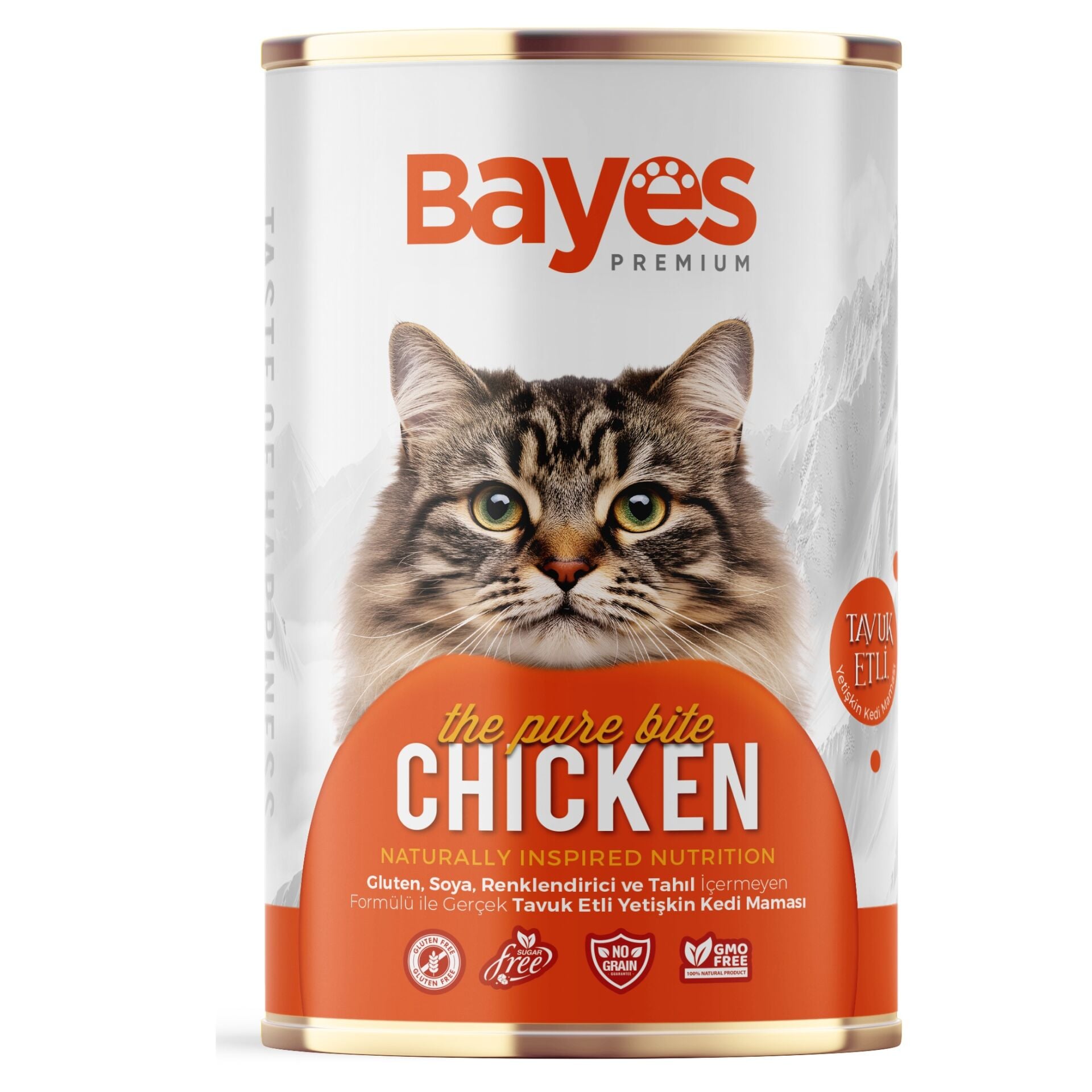 KEDİ M.BAYES 400G TAVUK ETLİ YETİŞKİN TNK 1*12