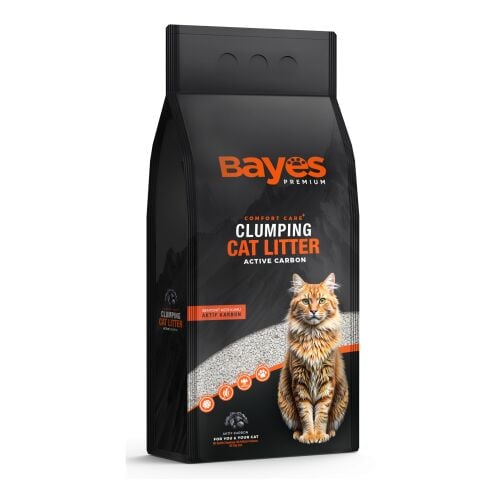 KEDİ KUMU BAYES 5KG AKTİF KARBON 1*1