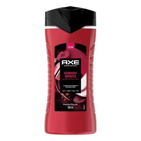 AXE DUŞ JELİ 300ML PREMİUM 3İN1 CHERRY SPRITZ 1*12