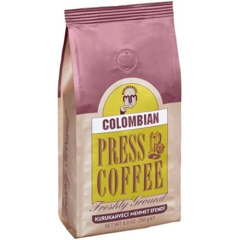 MEHMET EFENDİ 250G COLOMBİAN PRESSPOT KAHVE 1*12
