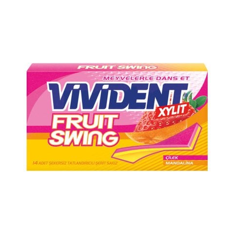 VİVİDENT C.ÇİLEK-MANDALİNA CÜZDAN 1*18 ////