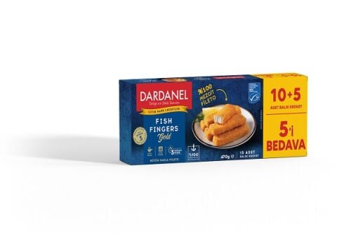 DARDANEL..D.FISH FİNGER MEZGİT 15 Lİ GOLD 470GR