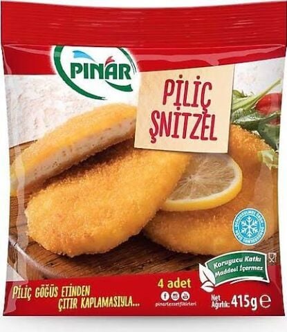 PINAR D.PİLİÇ ŞNİTZEL 415GR 1*6