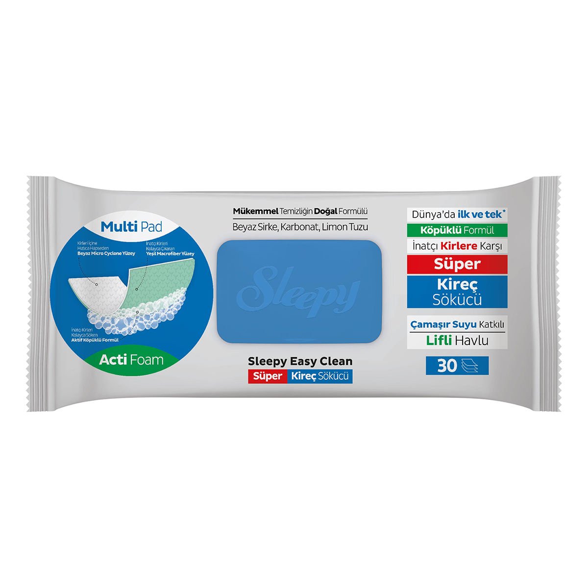 SLEEPY YÜZEY TEM.HAVL.30LU KİREÇ SÖKÜCÜ ÇAMAŞIR SUYU 1*12
