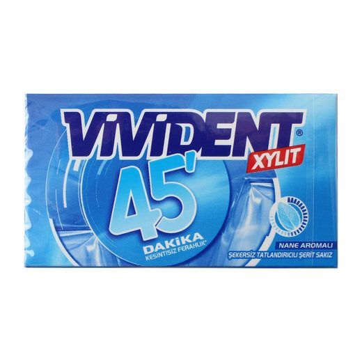 VİVİDENT C.45 ŞERİT NANE XYLIT CÜZDAN 1*18