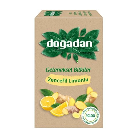 DOĞADAN BİTKİ ÇAYI ZENCEFİL LİMONLU 18'Lİ 35,1G (18*1,95G) 1*12