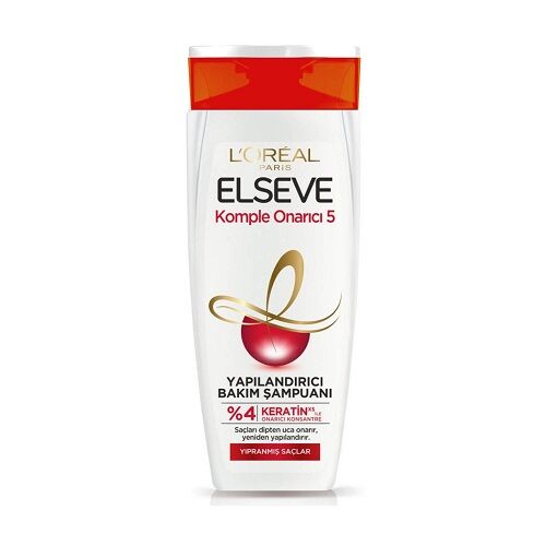 ELSEVE ŞAMPUAN 400ML KOMPLE ONARICI5 YAPILANDIRICI YIPR.SAÇ 1*6