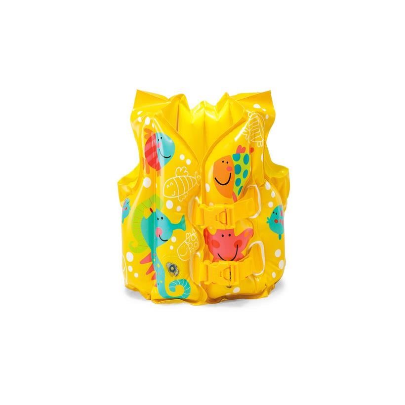 DENİZ YELEĞİ 59661 BALIK DESEN 41CM X 30CM 3-5YAŞ INTEX 1*6