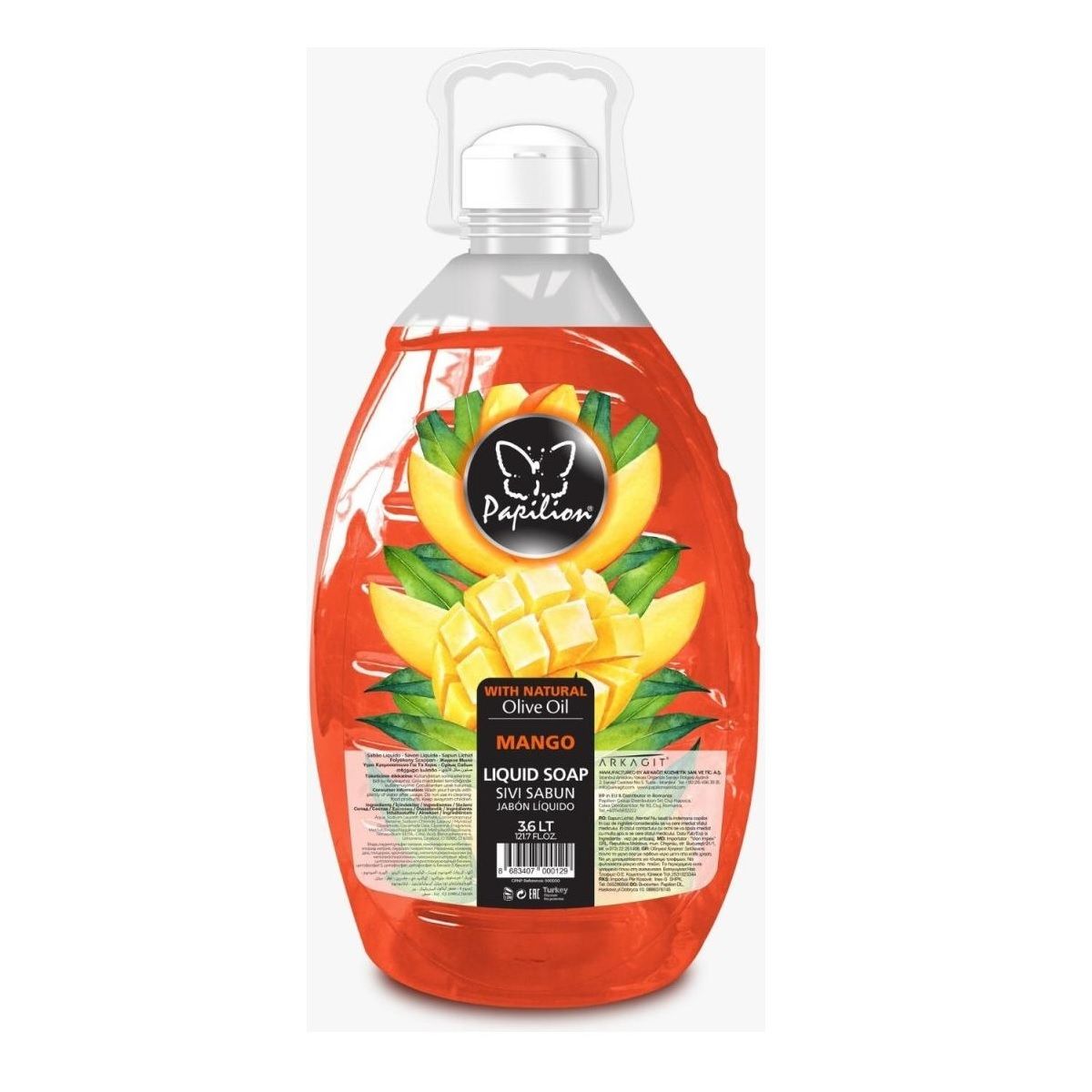 PAPİLİON SIVI SABUN 3,6LT MANGO 1*4