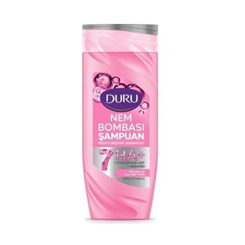 DURU ŞAMPUAN.400ML GÜÇLÜ&PARLAK NEM BOMB. 7HA+ 1*12