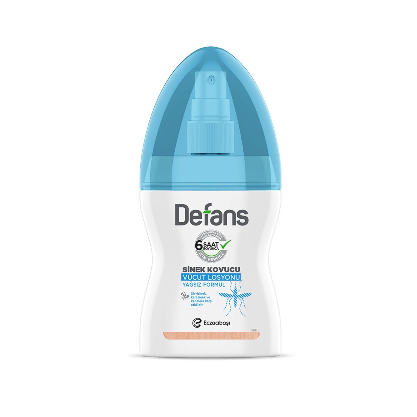 DETAN DEFANS SPR.VÜC.LOSYON YAĞSIZ 100ML 6 SAAT 1*24