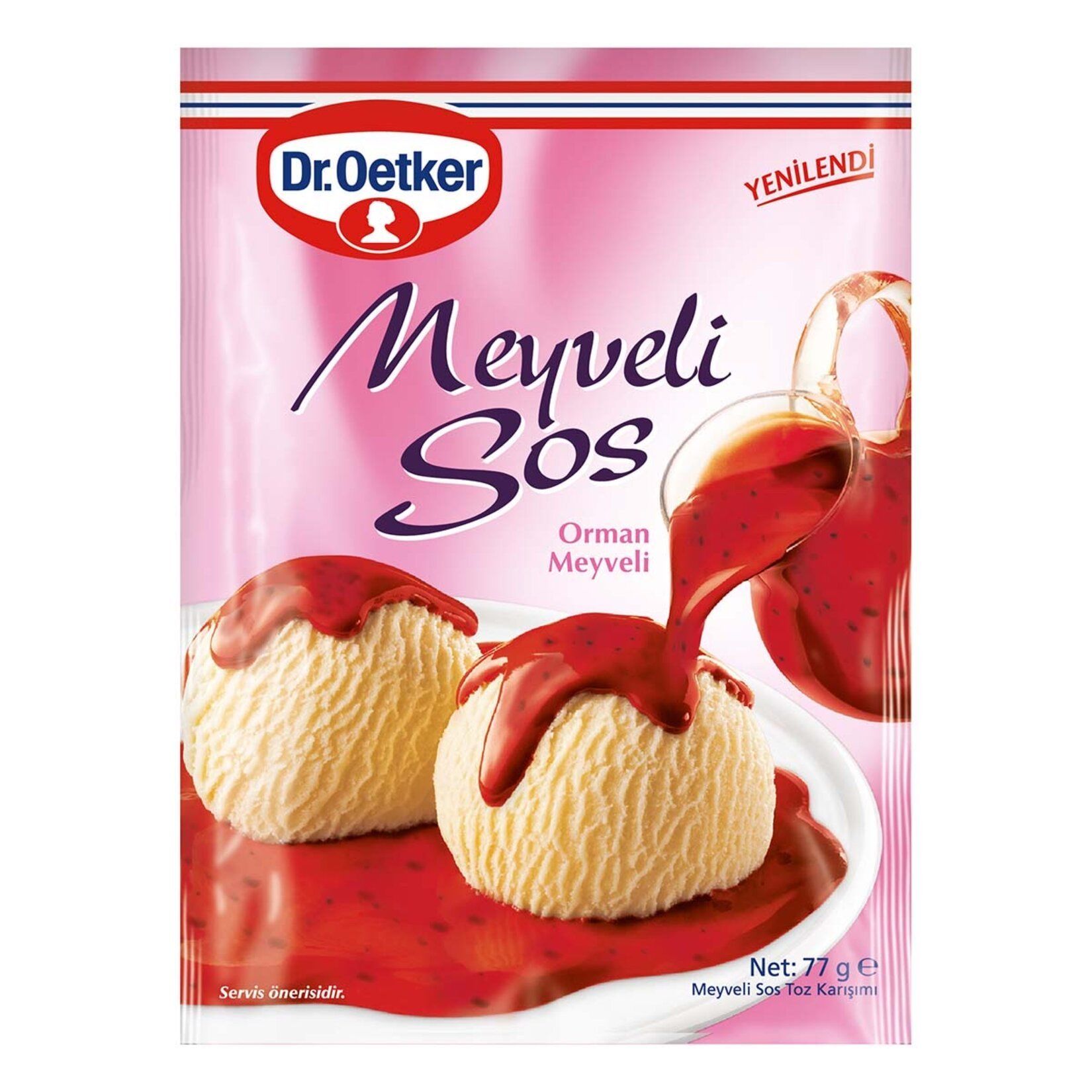 DR.OETKER.S.TATLI SOS ORMAN MEYVELİ 77G 1*2*12