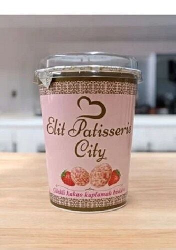 ELİT PATİSSERİE CİTY ÇİLEKLİ 100GR ÇİK.BİSK.1*24
