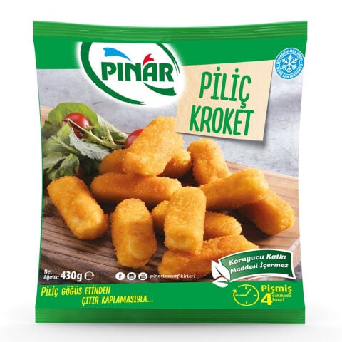 PINAR D.PİLİÇ KROKET 430GR 1*6