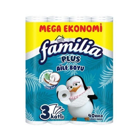 FAMİLİA TUV.KAĞ.40'LI PLUS MEGA HİND.CEVİZİ ÖZLÜ 1*3
