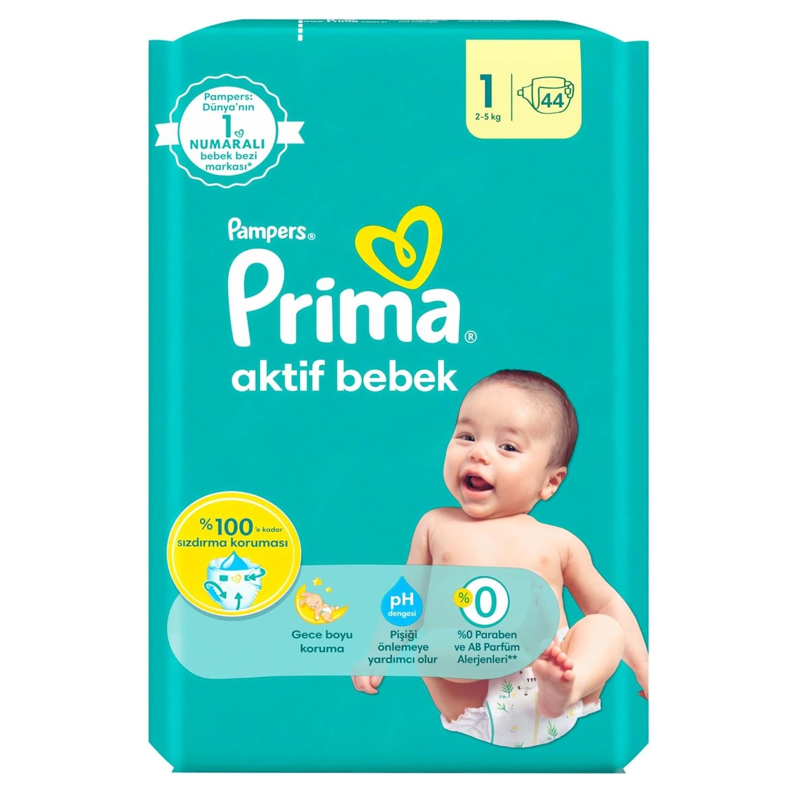 PRİMA STANDART PAKET 1YENİDOĞAN 44'LÜ 2-5KG 1*4