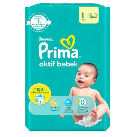 PRİMA STANDART PAKET 1YENİDOĞAN 44'LÜ 2-5KG 1*4
