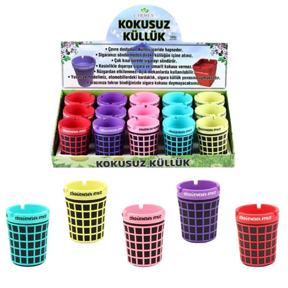 PLS.KÜLLÜK KOKUSUZ BARDAK YUVARLAK 1*15