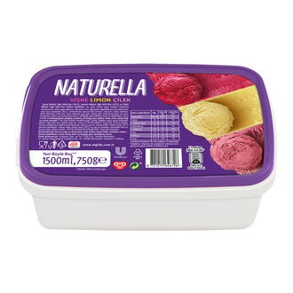ALGİDA NATURELLA VİŞNE&LİMON&ÇİLEK 1500ML 1*6