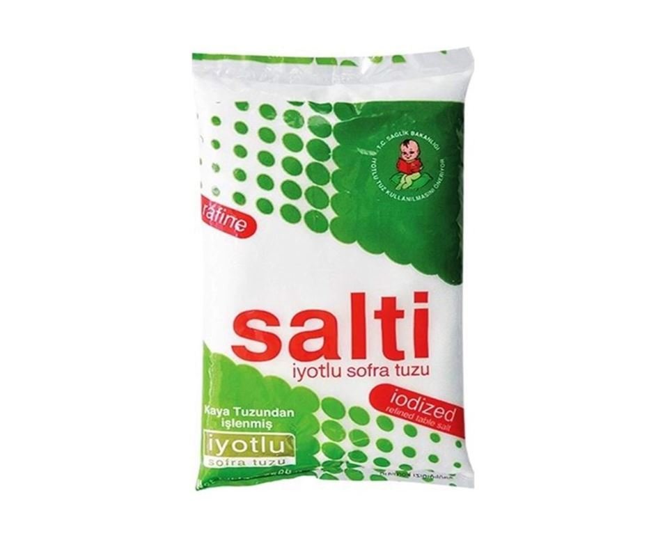 SALTİ TUZ 3000GR RAFİNE KAYA TUZU 1*6