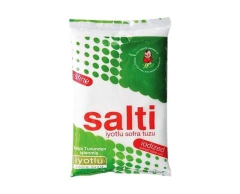 SALTİ TUZ 3000GR RAFİNE KAYA TUZU 1*6