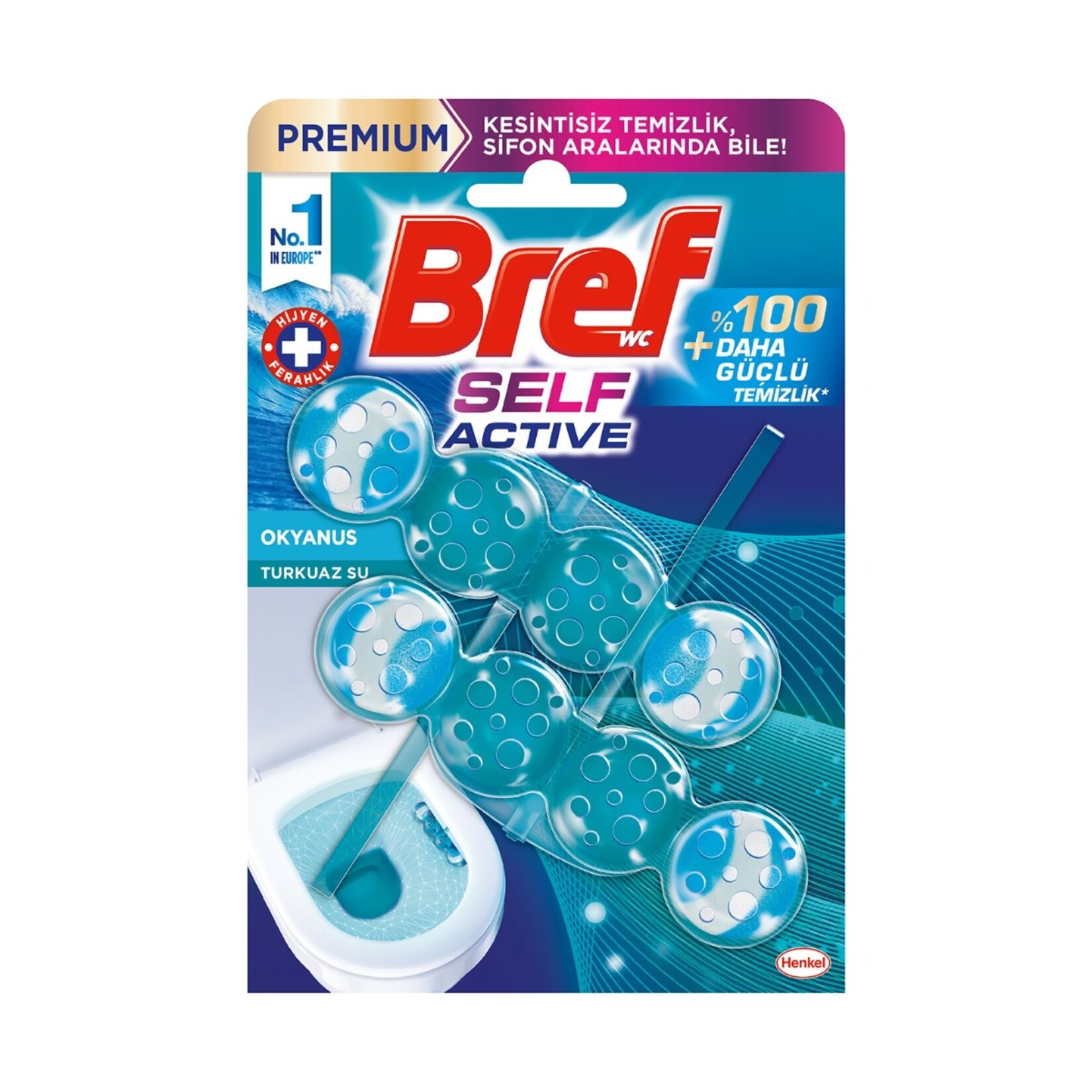 BREF WC 4SELF AKT.BLOK 2*4'LÜ OCEAN - OKYANUS ( 2*50G ) 100G 1*10