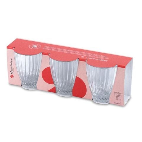 PAŞABAHÇE BARDAK 3'LÜ 520113 BOUQUET 290CC 1*8