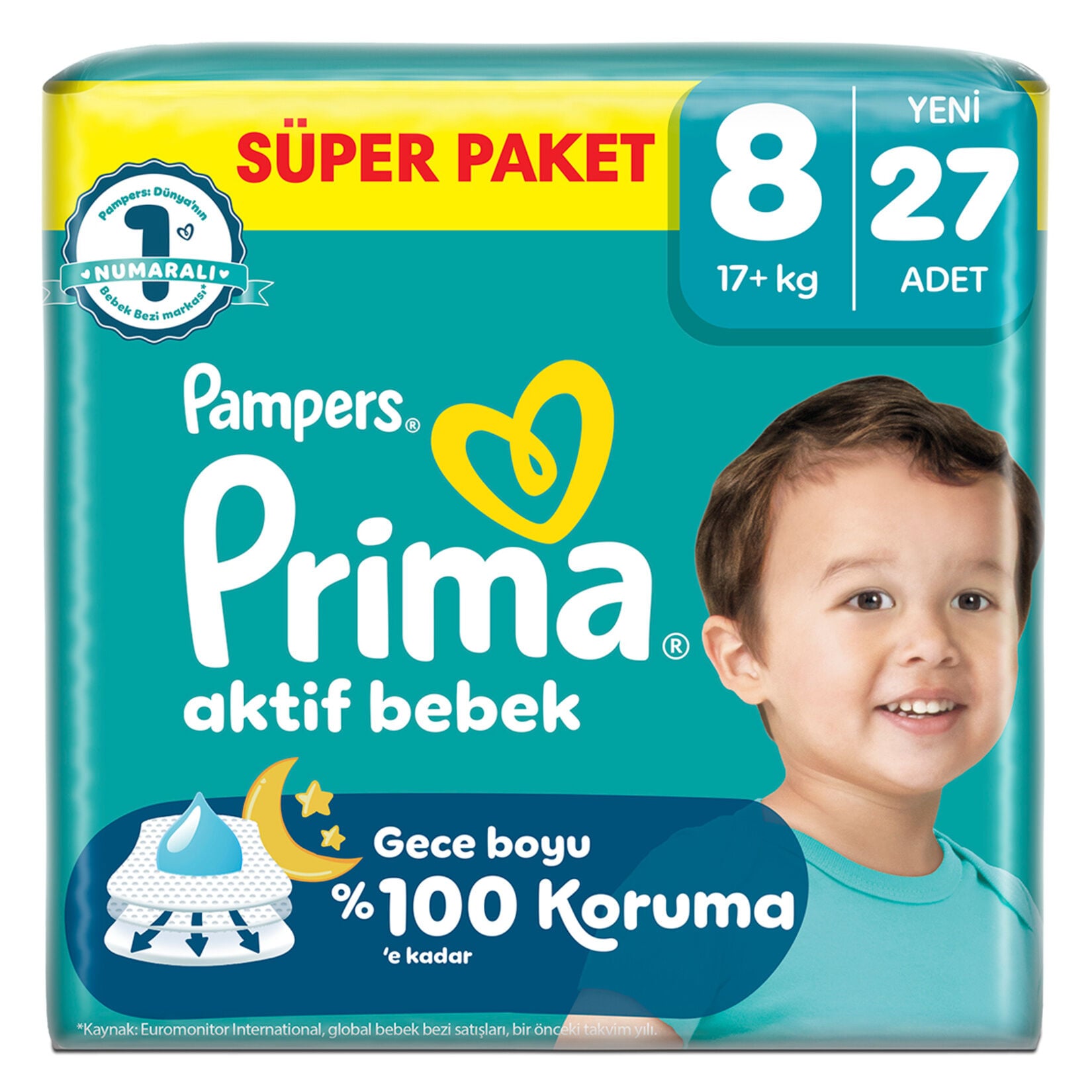 PRİMA SÜPER PAKET 8XXXL 17+KG 27'Lİ 1*4