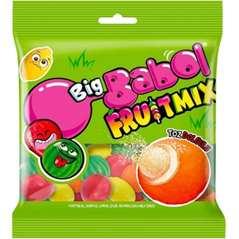 BİGBABOL FRUİTMİX TOZ DOLGULU 80GR 1*15