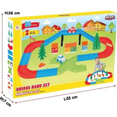 OYUNCAK EĞ.KÖPRÜLÜ YOL SETİ PİLSAN 07683