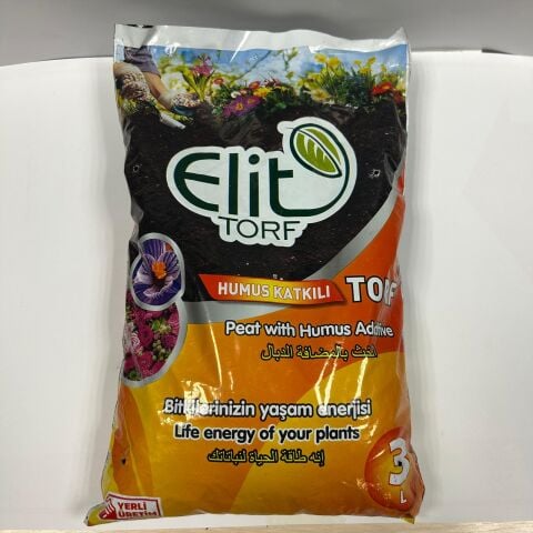 BİTKİ TOPRAĞI 3LT ELİT TORF 1*15
