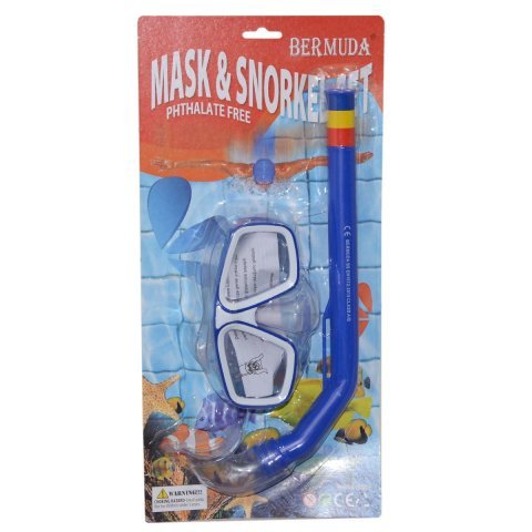 DENİZ GÖZLÜK+SNORKEL SET BERMUDA AK408 *