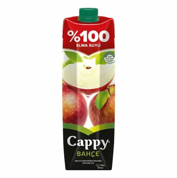 CAPPY 1L %100 ELMA TETRA 1*12