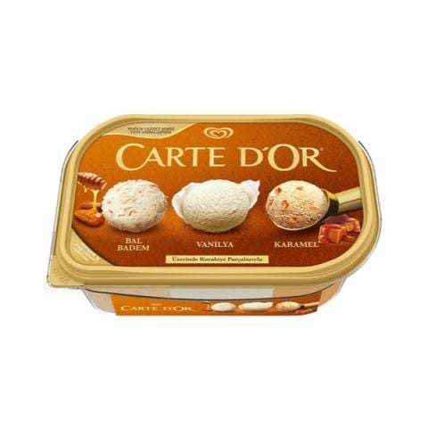 ALGİDA CARTE D'OR  CL.850ML CLASSİC BAL BADEM&MAD.VAN&KRML 1*6