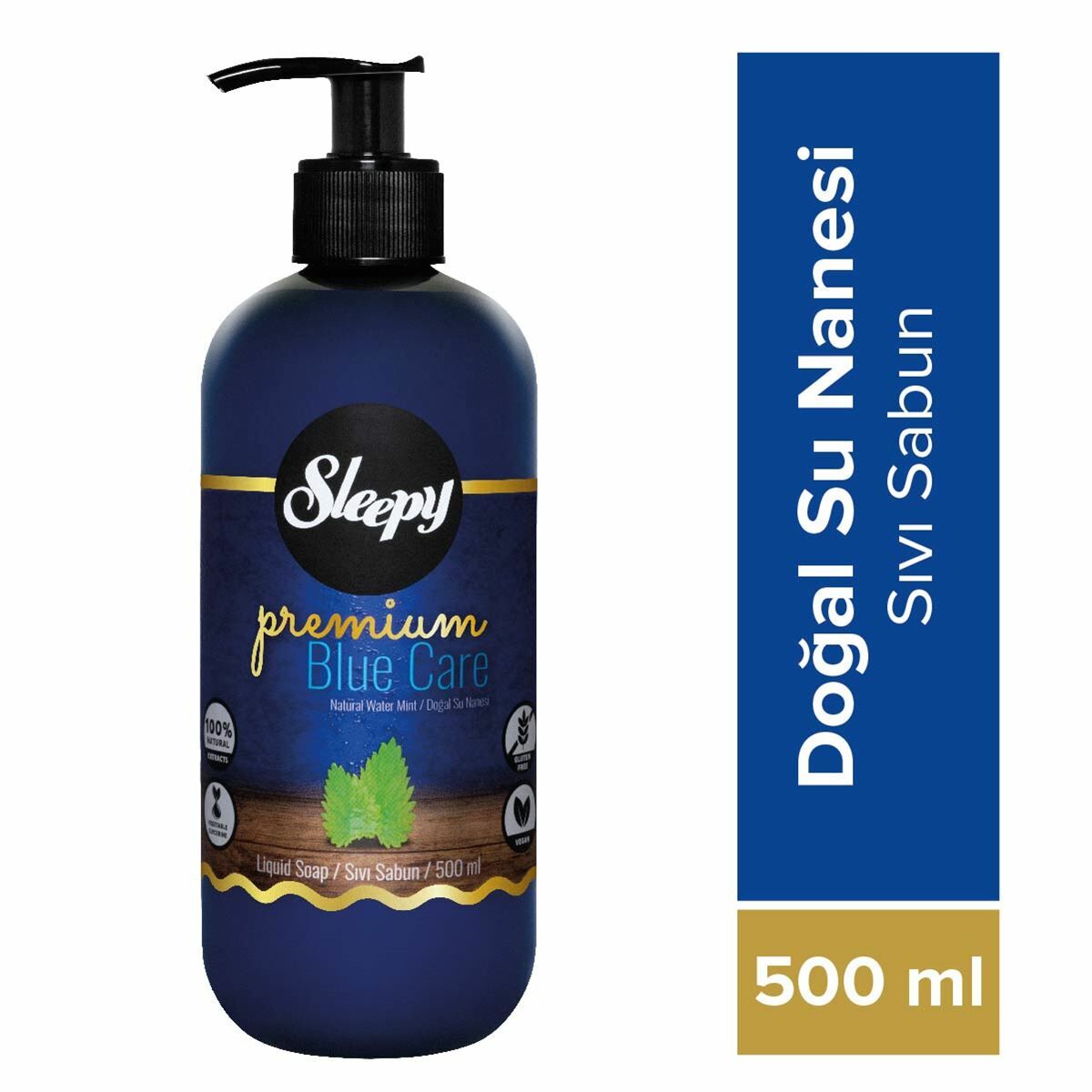 SLEEPY SIVI SABUN 500ML BLUE DOĞAL SU NANESİ 1*12