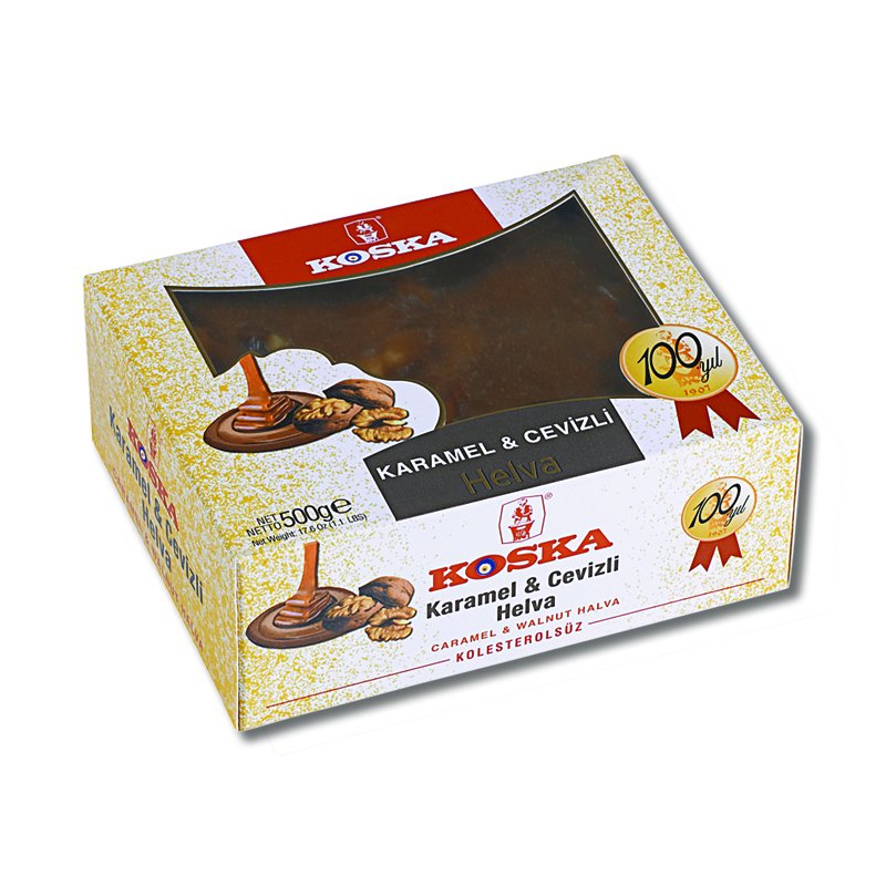 KOSKA HELVA 500G CEVİZLİ HELVA 1*12