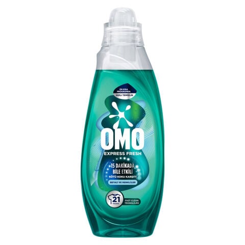 OMO MAT.SIVI 840ML EXPRESS FRESH BEYAZ VE RENKLİLER 21YIKAMA 1*12