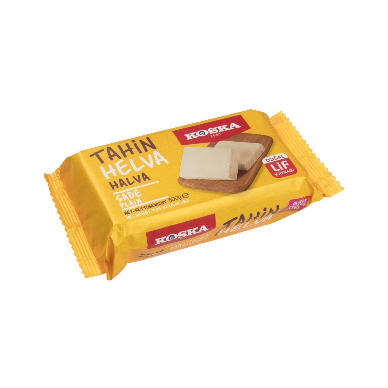 KOSKA HELVA 500G SADE TAHİN 1*12