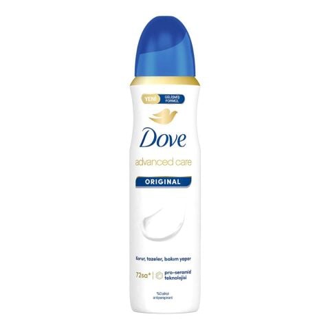 DOVE DEODORANT ORİGİNAL 150ML ADVANCED CARE 72SA 1*12