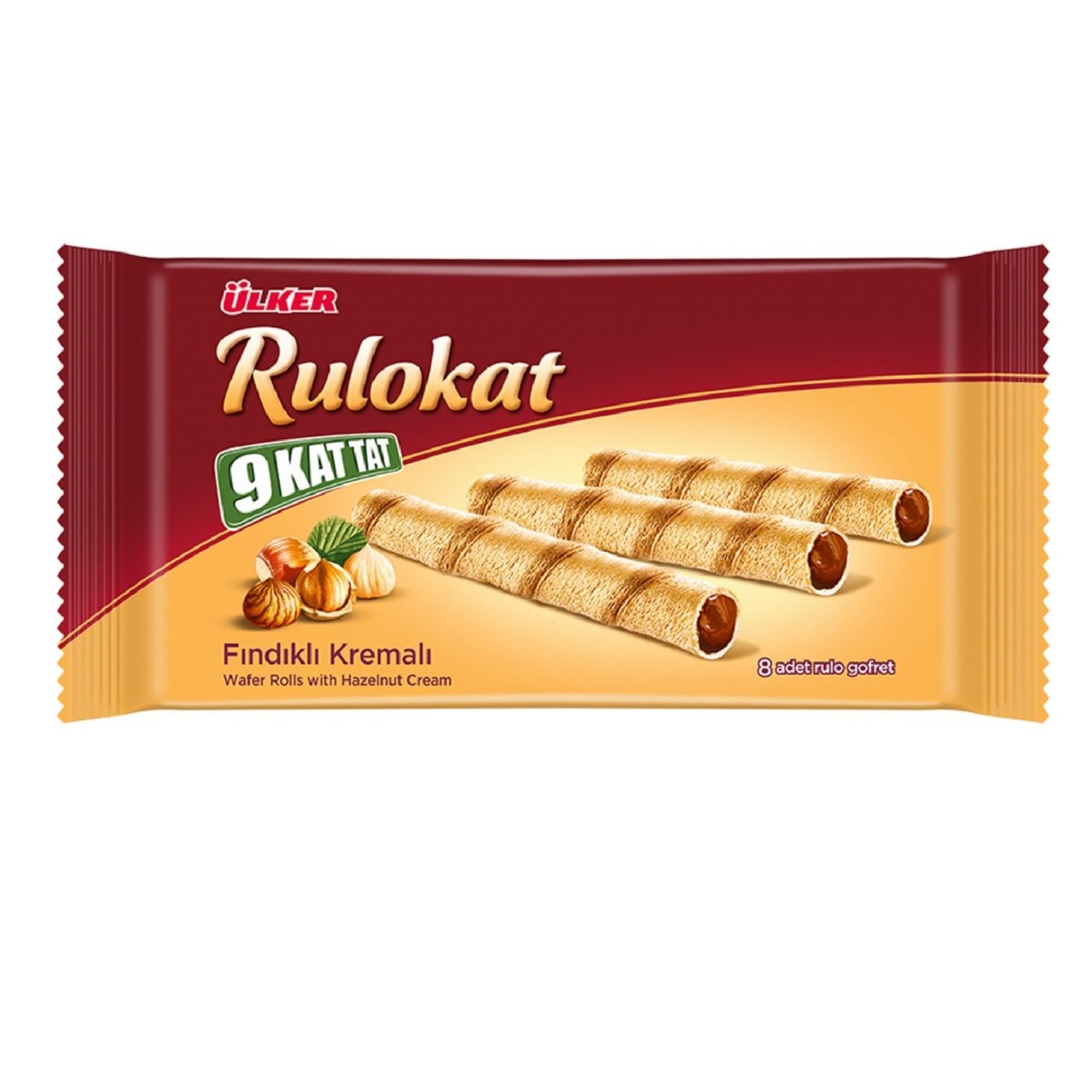 ÜLKER B.9KAT RULOKAT 8Lİ 42GR FINDIKLI 864-04 1*12