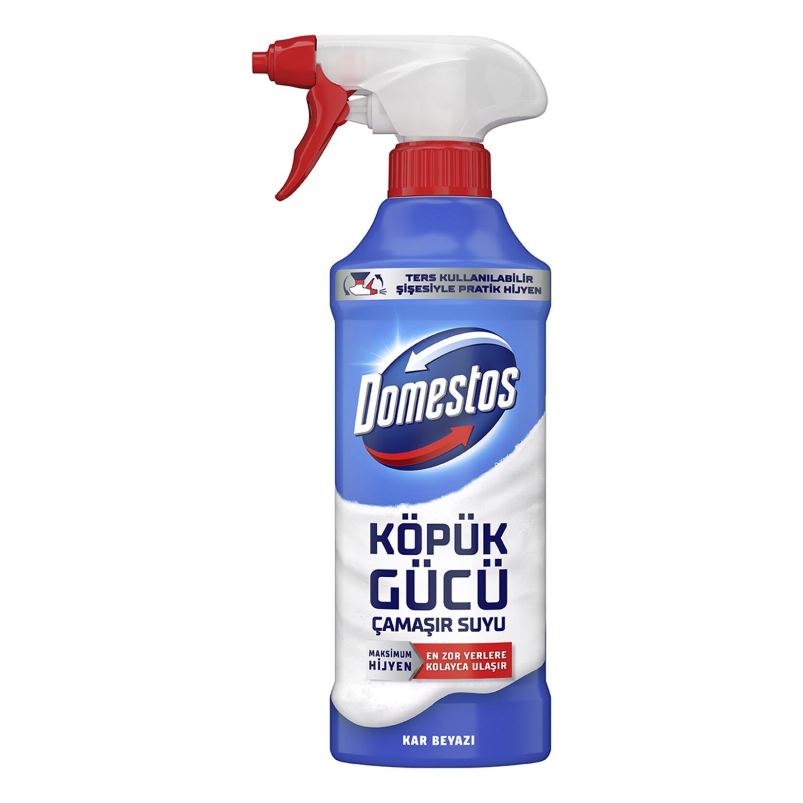 DOMESTOS ÇAM.SUYU SPR.KÖPÜK 450ML KAR BEYAZI 1*12