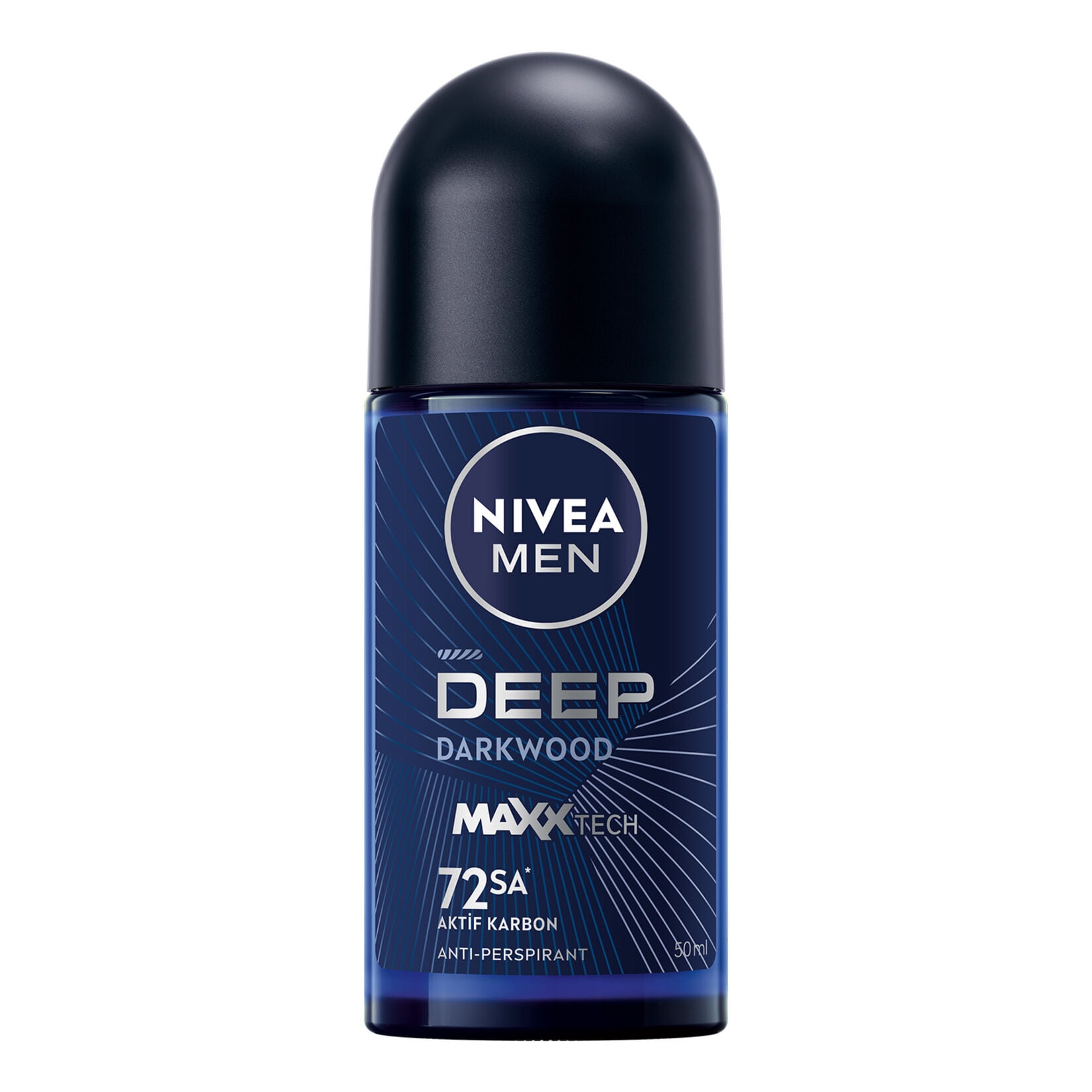 NIVEA .ROLL-ON ERK DEEP DARKWOOD 50ML 72SA 80031 1*30