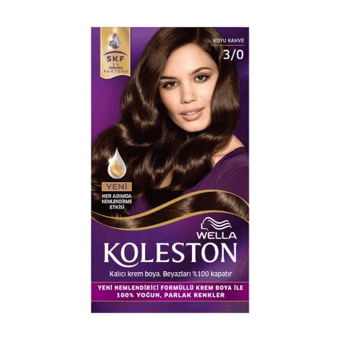 KOLESTON SET 3/0 KOYU KAHVE 1*18