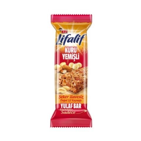 ETİ LİFALİF YULAF BAR 35 GR KURU YEMİŞLİ 4351189 1*16