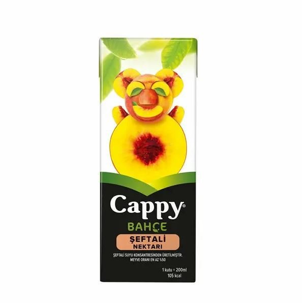 CAPPY 1/5 ŞEFTALİ 200ML1*27