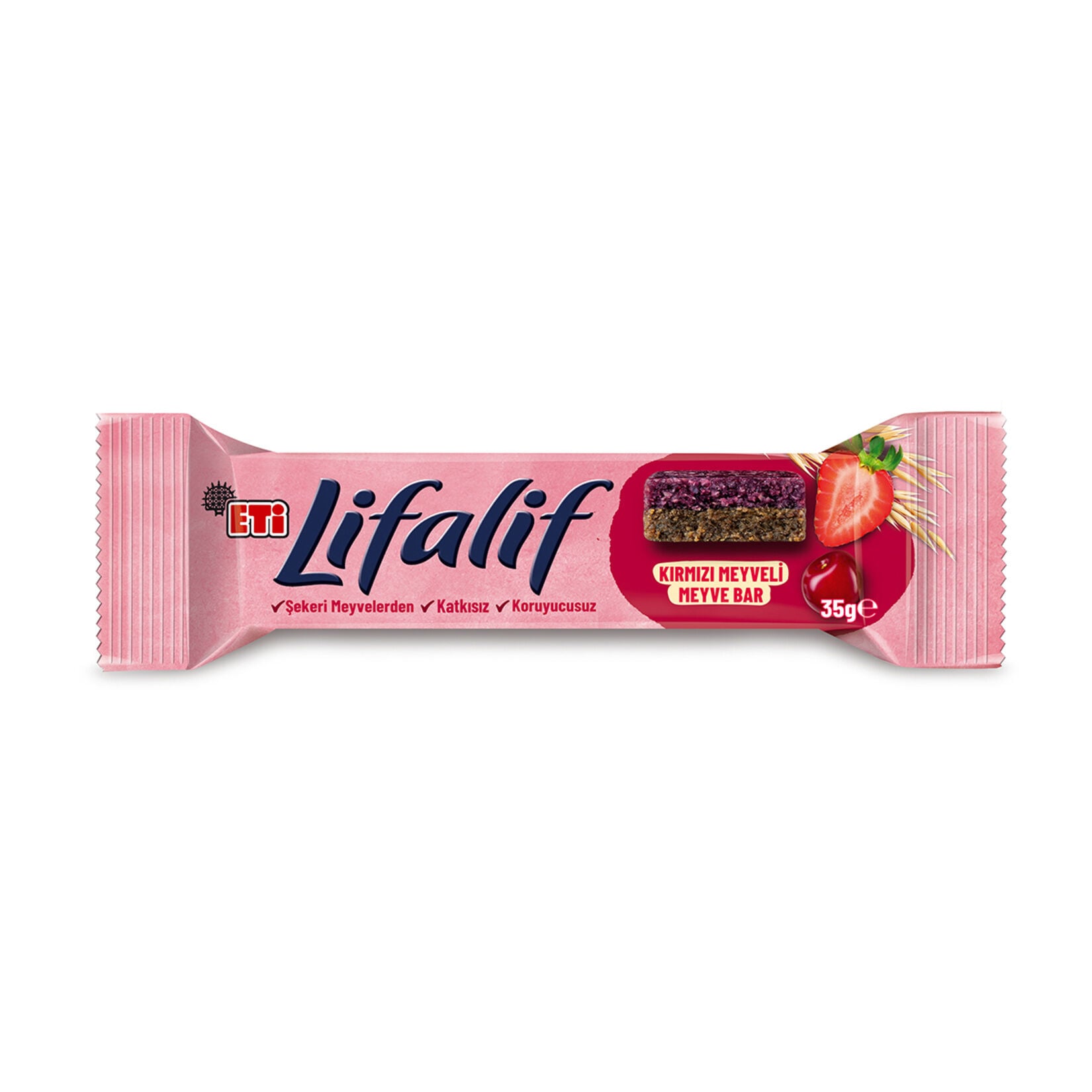 ETİ LİFALİF MEYVE BAR 35 GR KIRM.MEYVELİ 7384161 1*16